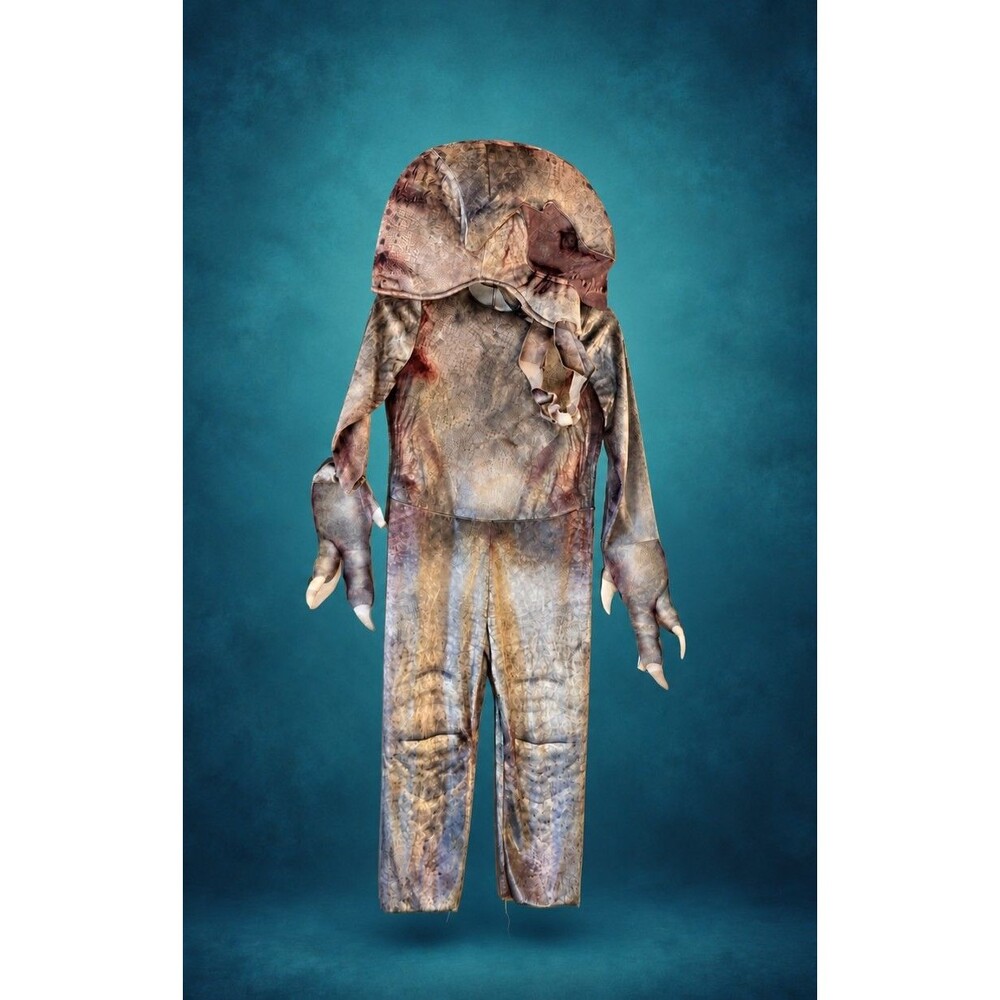 Jurassic World Rebirth T-Rex Kids Halloween Dinosaur Costume Jumpsuit Tail C72